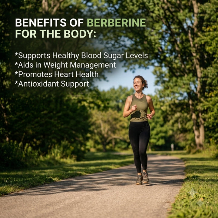 Berberine 500 mg with Rebersa™ - 60 Vegetarian Capsules