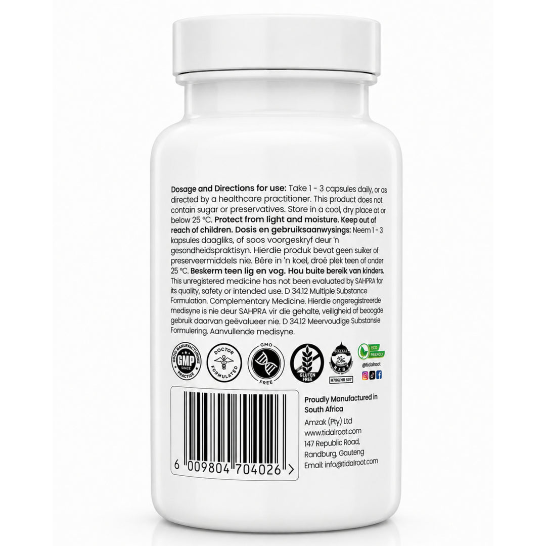 Collagen (with Vitamin C + Zinc + Copper, 60 Capsules)