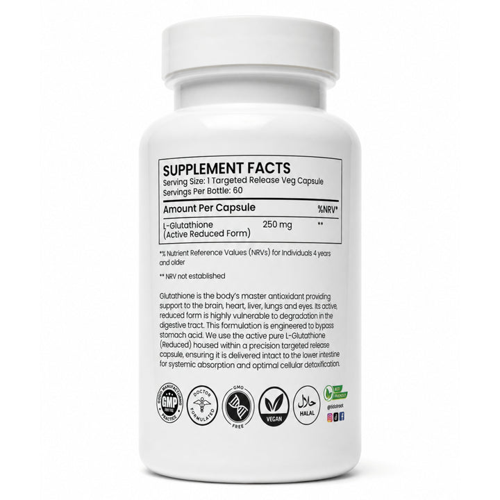 Glutathione Targeted Release - 60 Vegetarian Capsules
